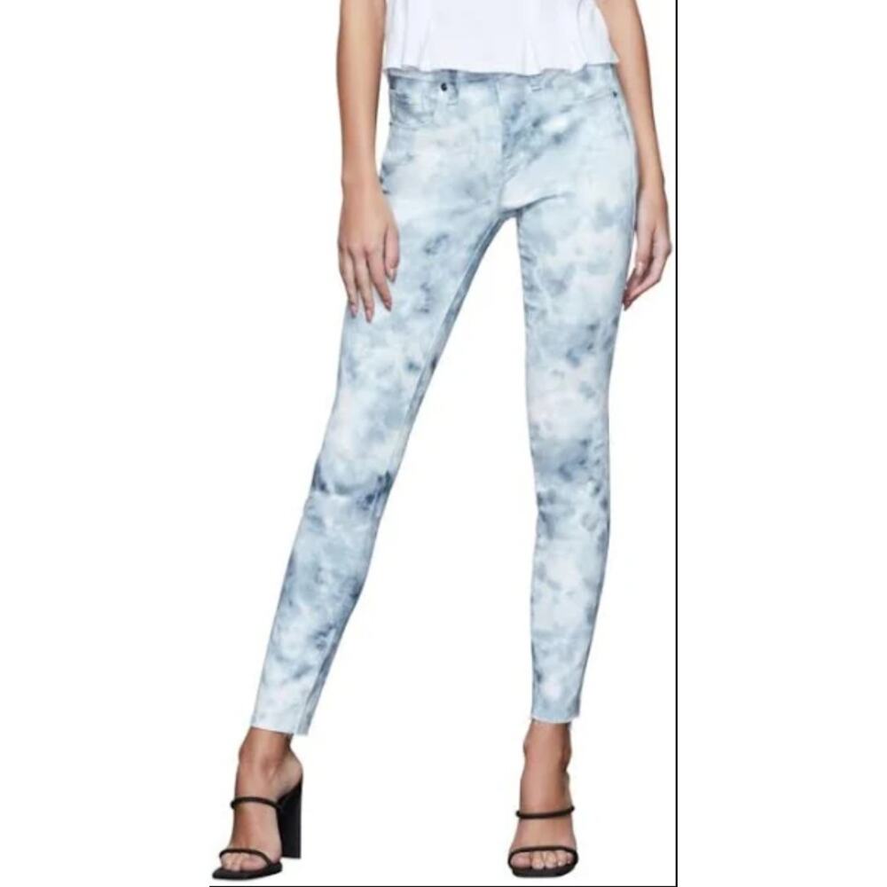 NWT! Good American Good Legs Raw Hem Jeans, Size 6/28, MSRP $175